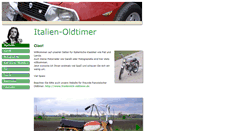 Desktop Screenshot of italien-oldtimer.de