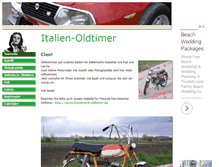Tablet Screenshot of italien-oldtimer.de